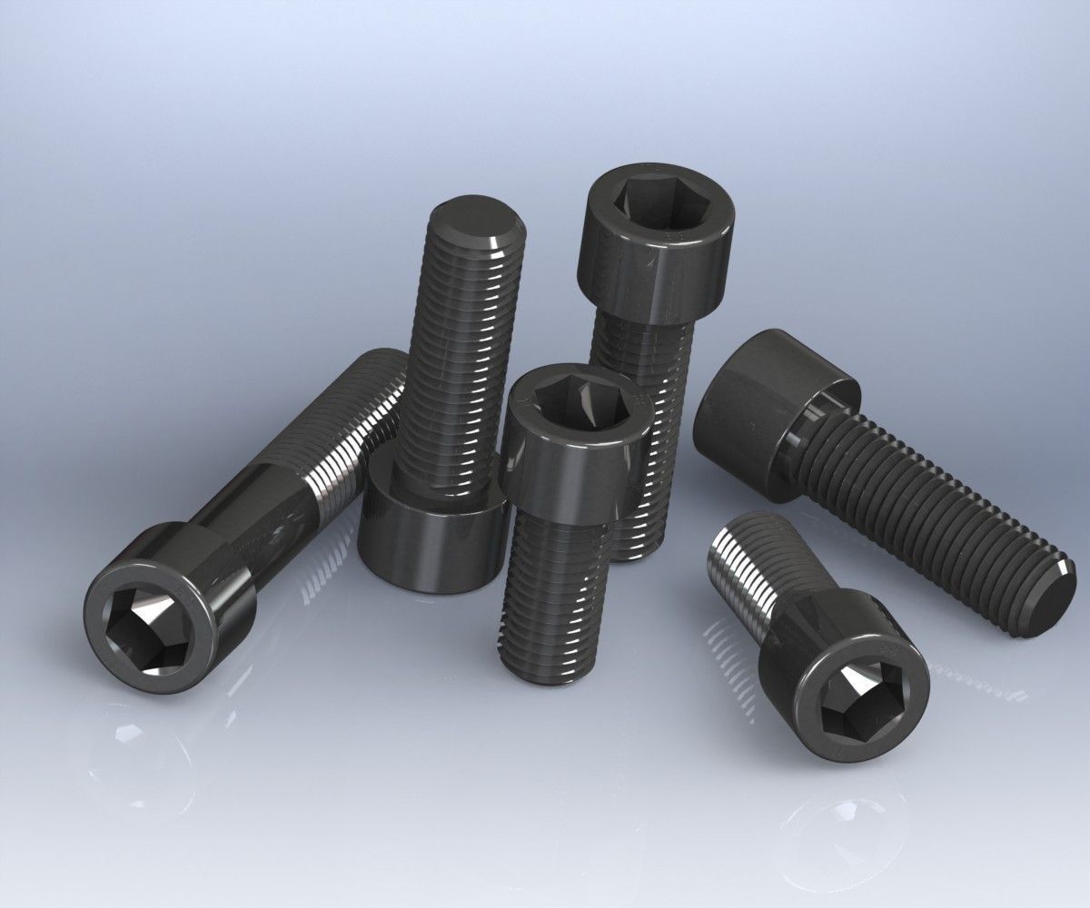 Allen screws free 3D Model STL