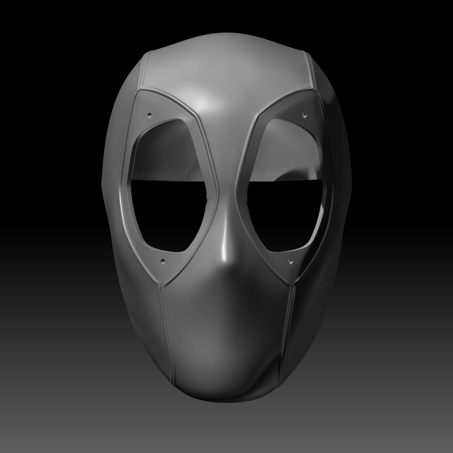 Deadpool Mask With Changable Lenses 3D Printable Model Fanmade 3D model 3D printable CGTrader