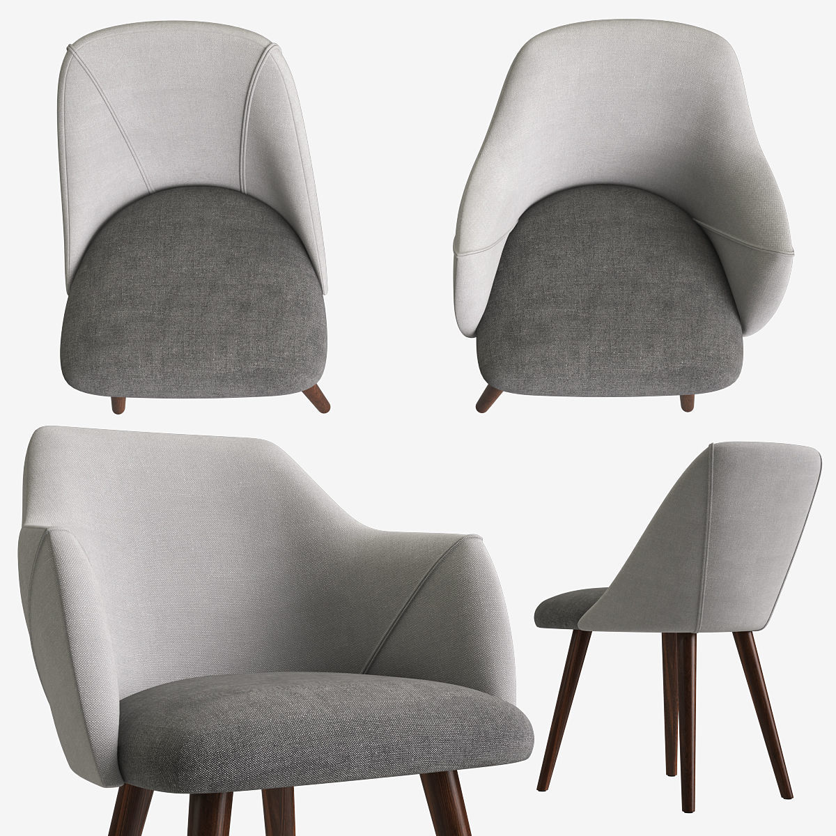 Chair Made Lule 3D model CGTrader