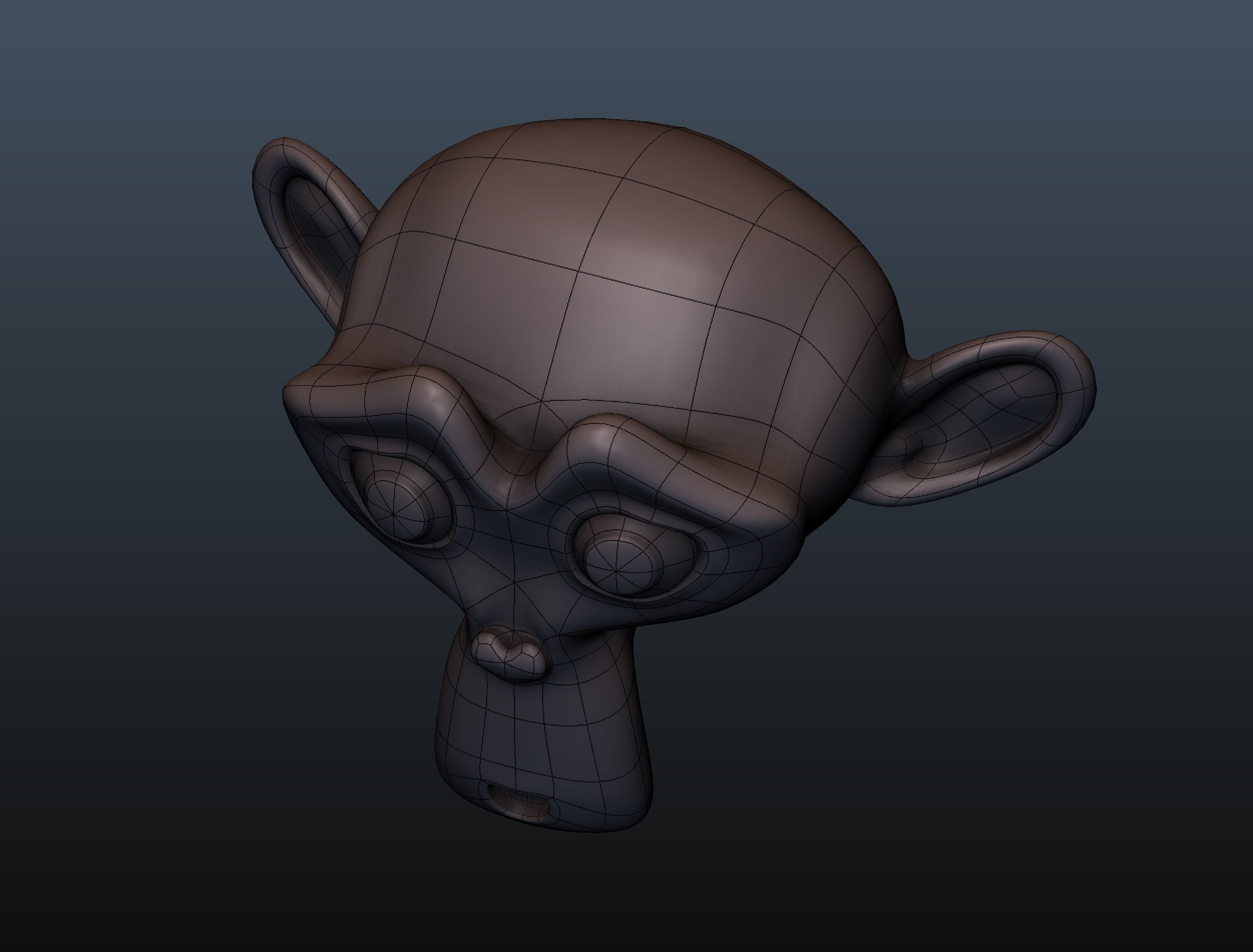 Blender Monkey Suzanne free 3D model CGTrader