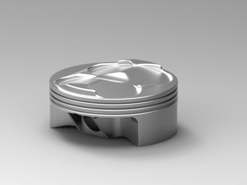 Piston free 3D Model STL