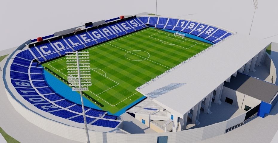 Estadio Municipal de Butarque - Leganes Madrid