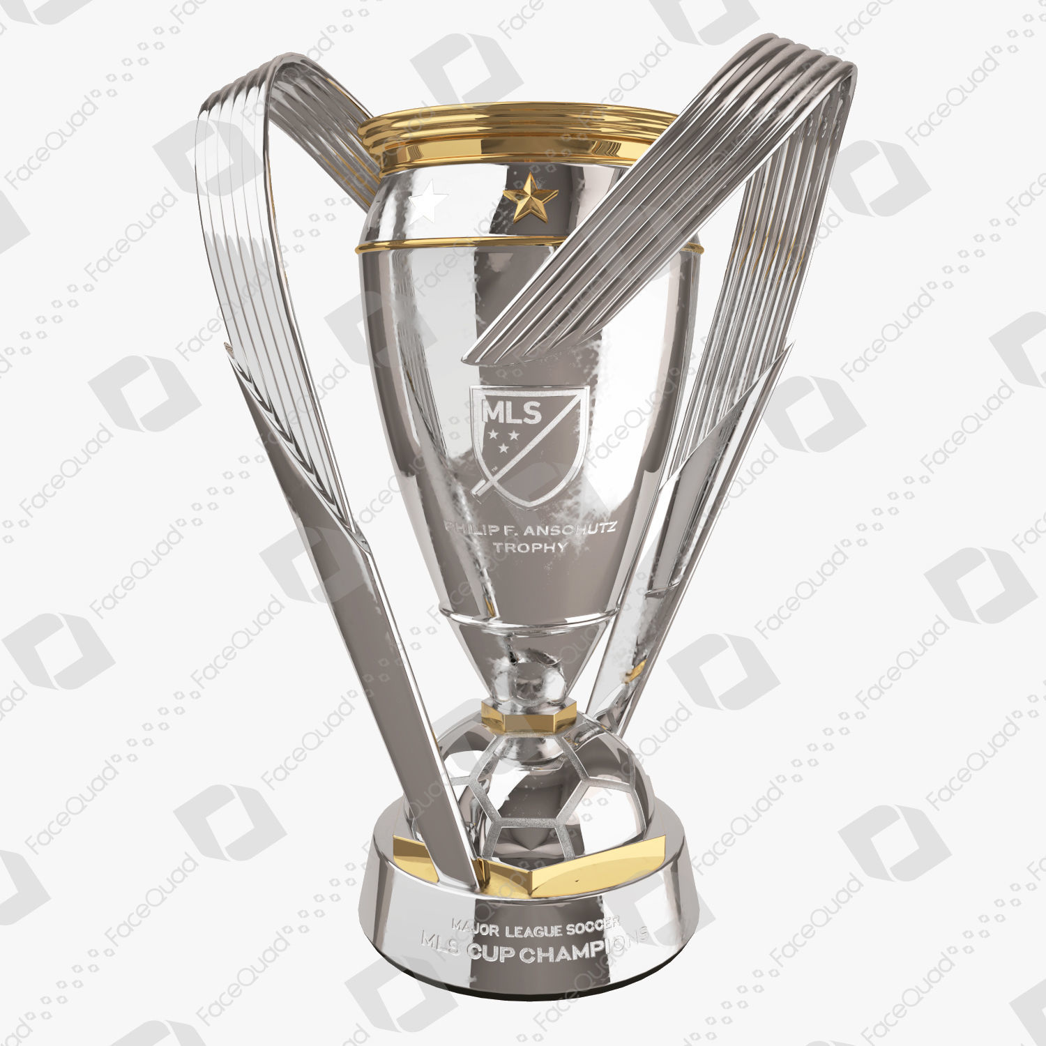 MLS Cup Trophy - Major League Soccer Philip F Anschutz Trophy
