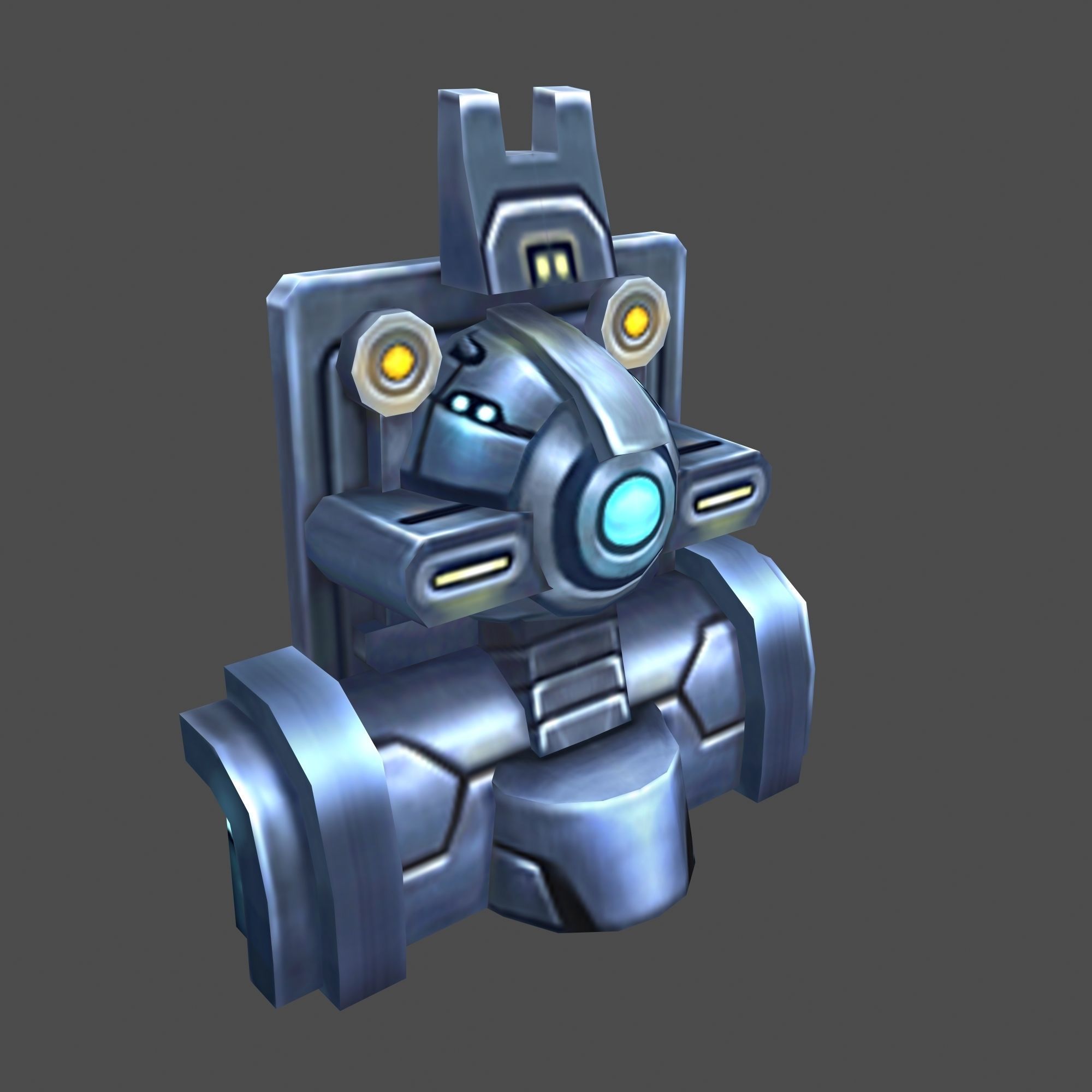 Wall Fortress - Normal Type 02 3D model