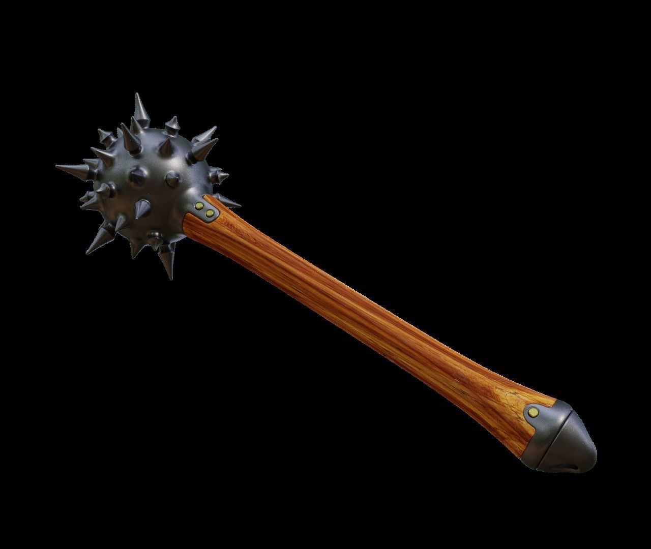 Battle mace 3D model CGTrader
