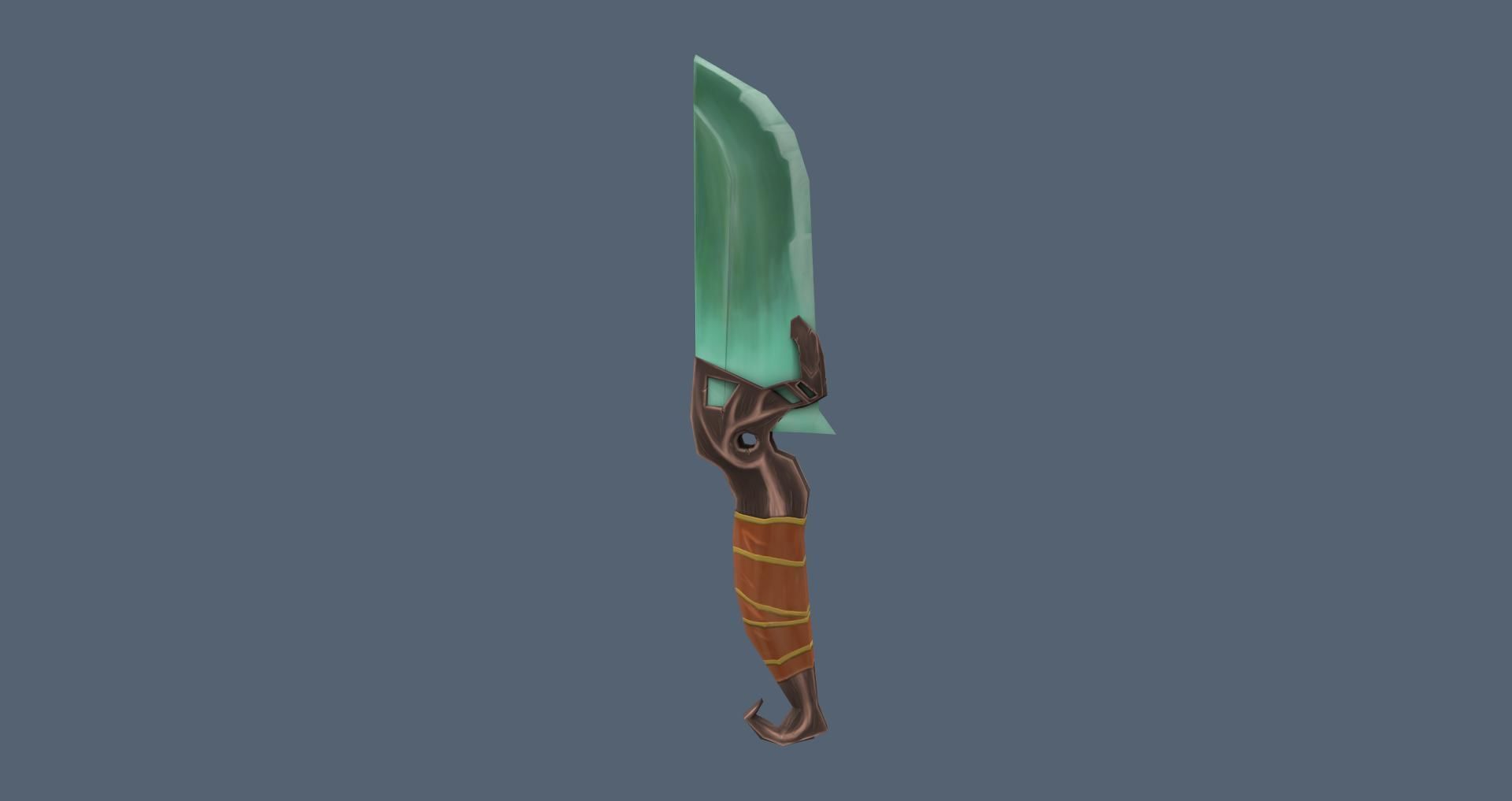 Handpainted Knife
