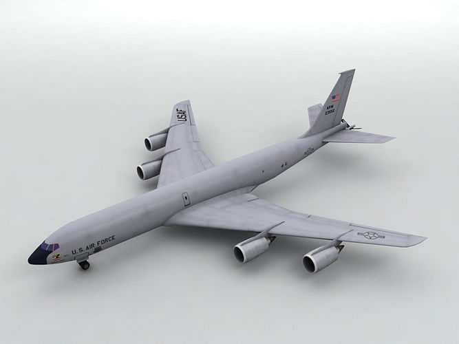 3D model Douglas KC135 Military Aircraft VR / AR / lowpoly CGTrader