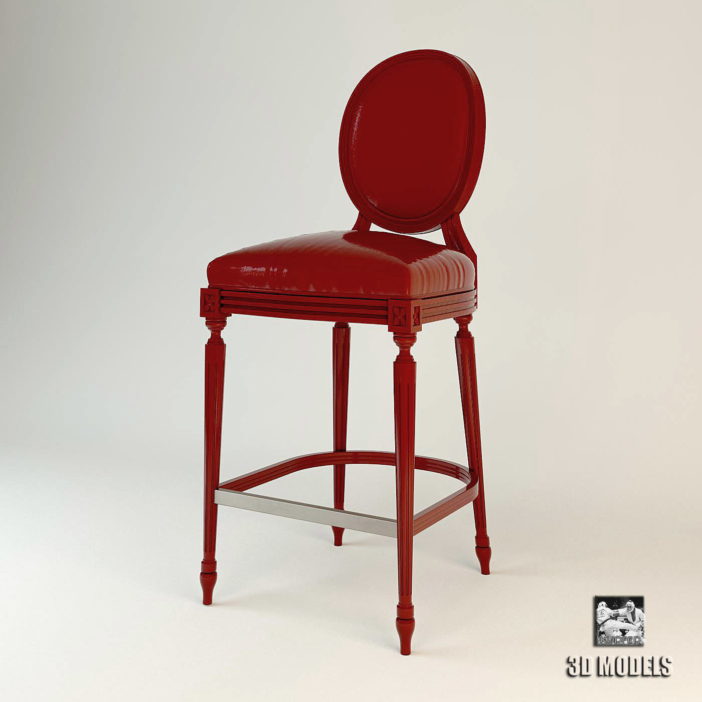 Creazioni Bar Chair 3D model