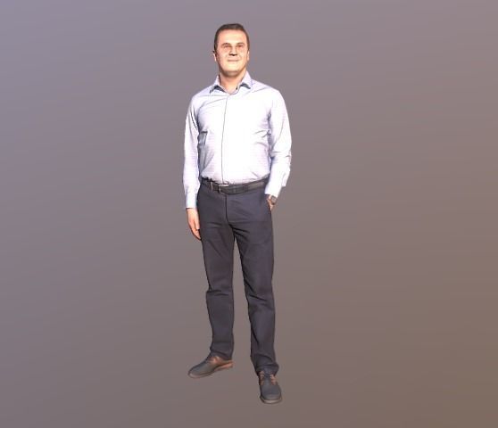 Rd375 - Male Standing 3D model