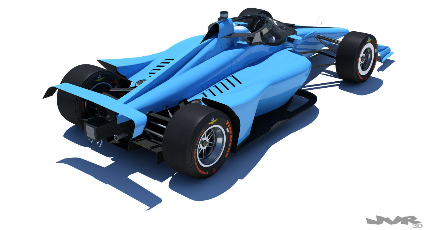 Indycar 2020 - Oval version 3D model | CGTrader