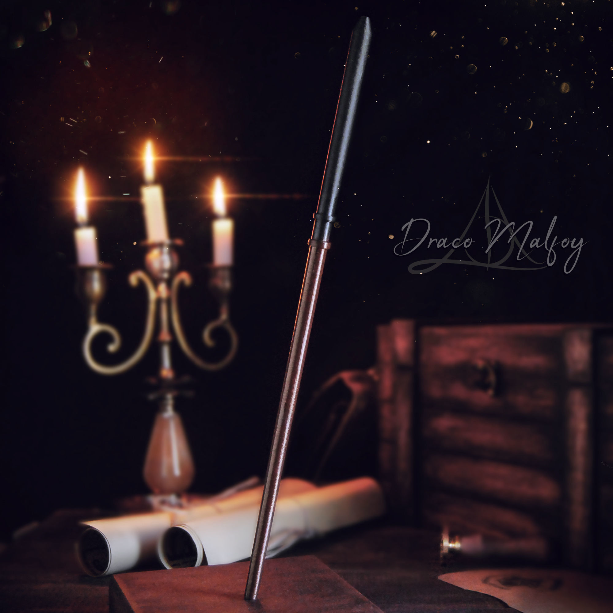 DRACO MALFOY WAND - HARRY POTTER 3D model 3D printable | CGTrader