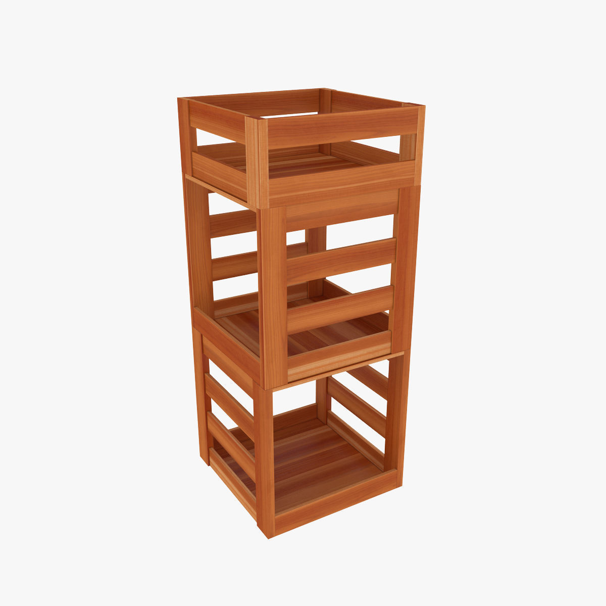 Wood Stand model 3D model