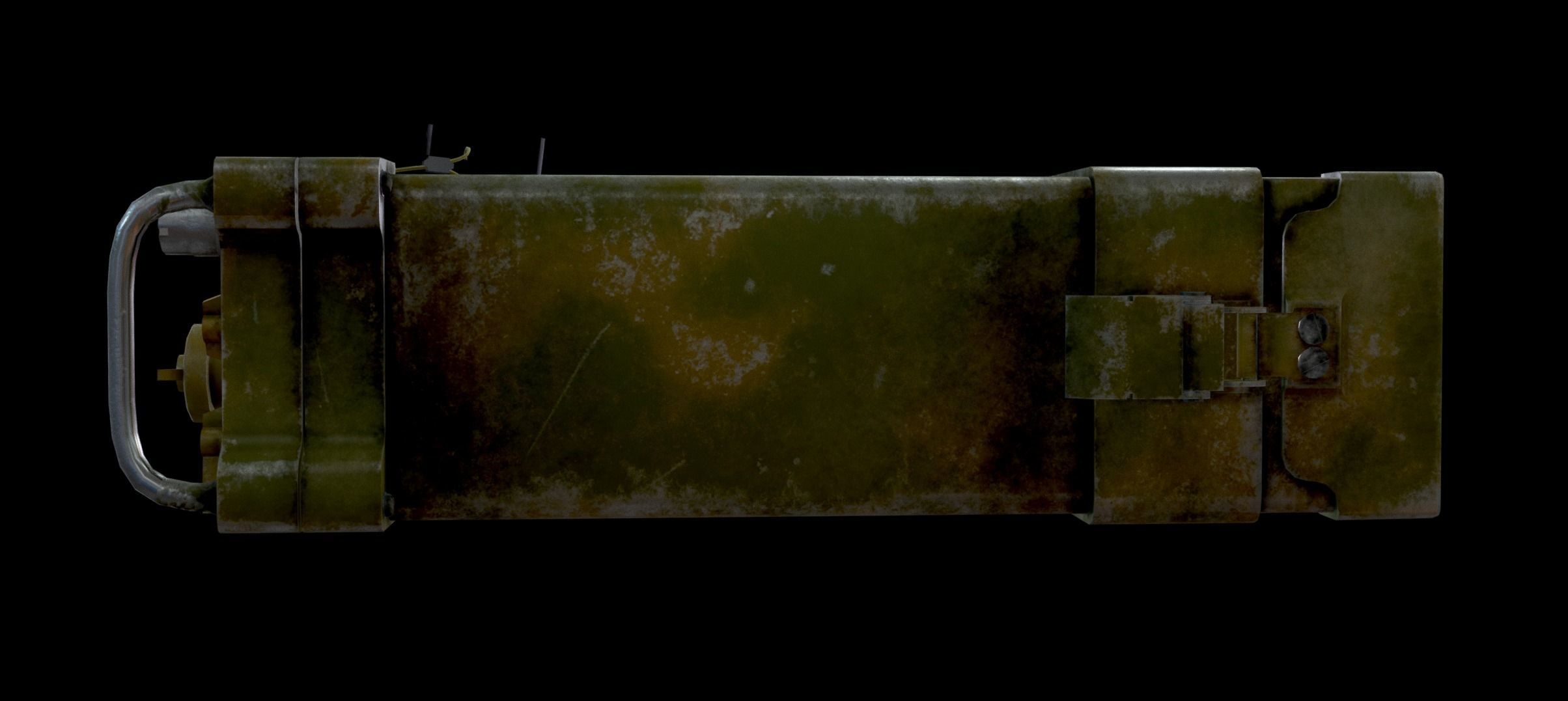 3D model AN - PRC-77 Portable Radio Transceiver - Detailed Military ...