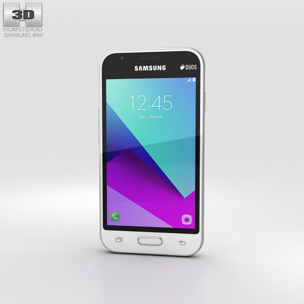 Samsung Galaxy J1 Mini Prime White 3D model