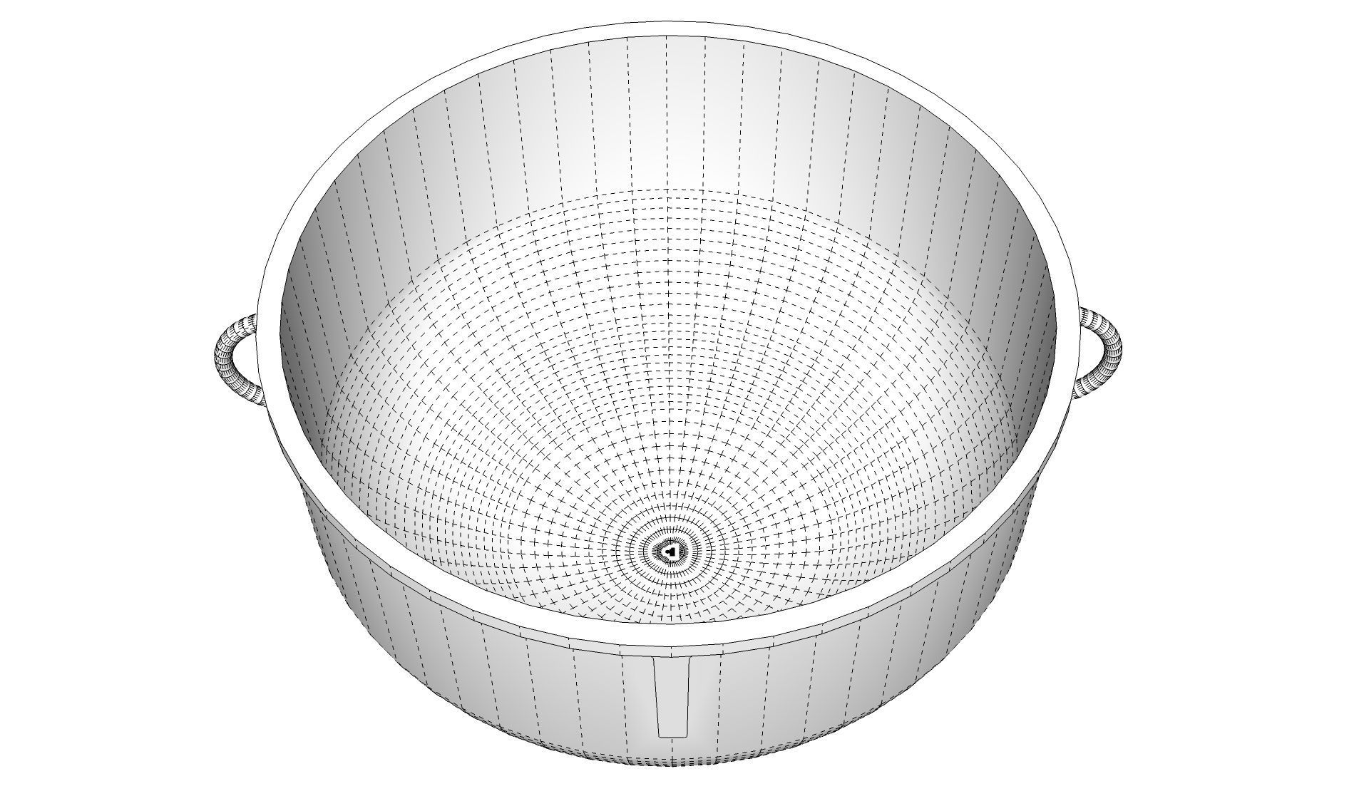 Iron Pot 3D model CGTrader