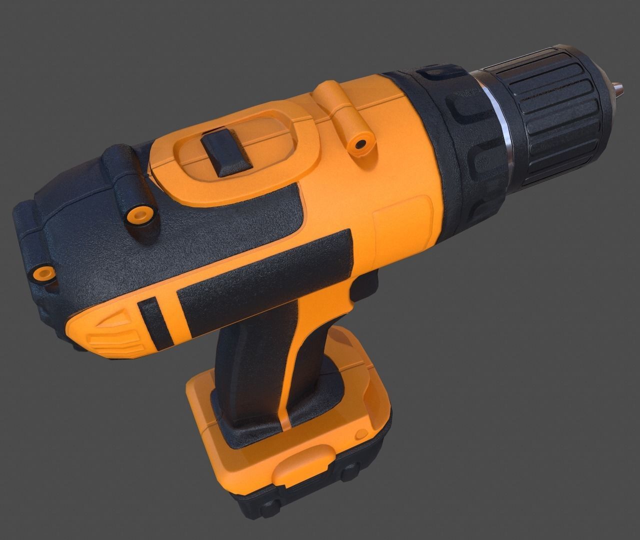 3D model Cordless Drill Low Poly VR / AR / lowpoly CGTrader