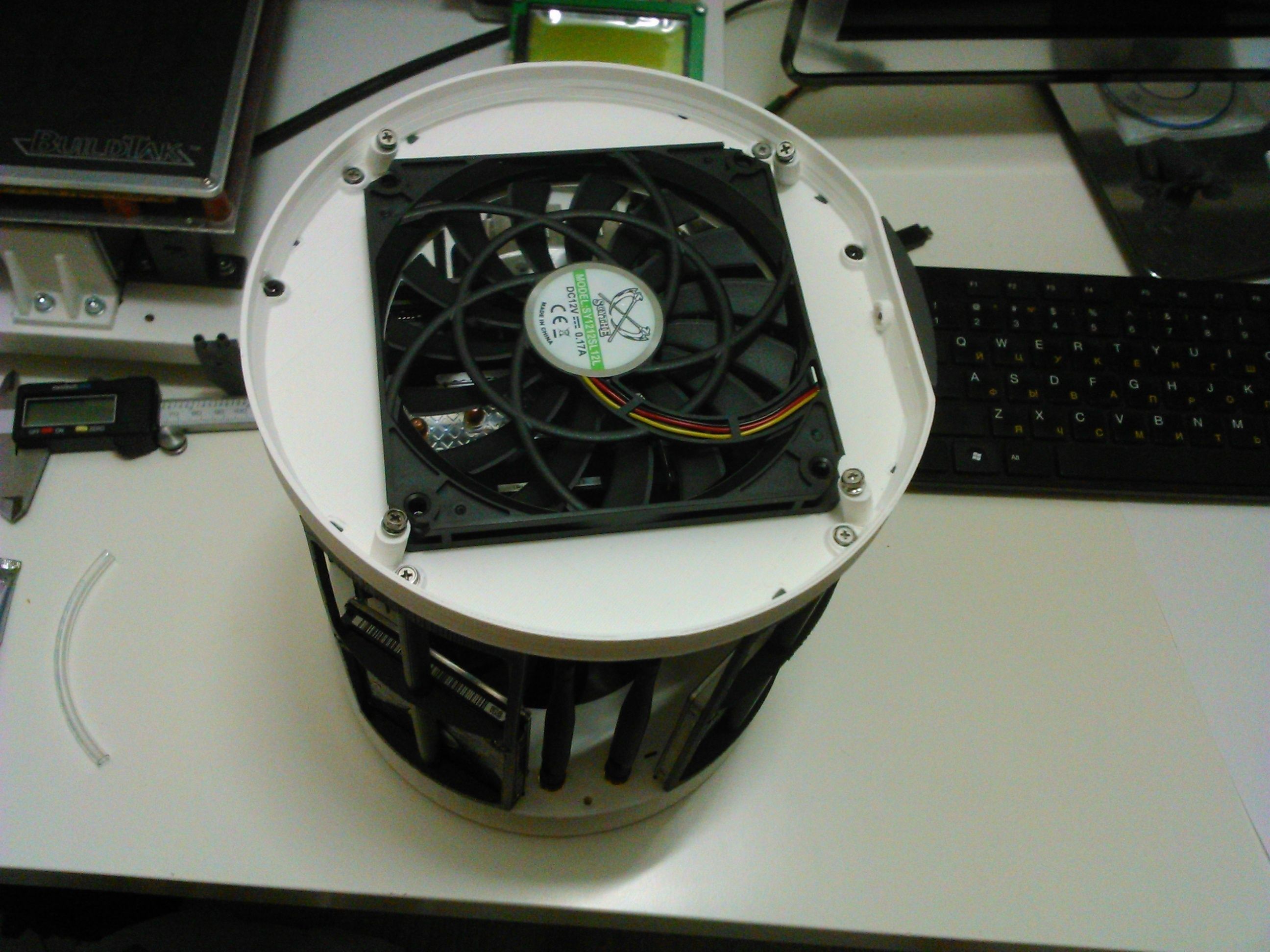 Full Printable ITX Case Mac Pro 2013 style 3D model 3D printable | CGTrader