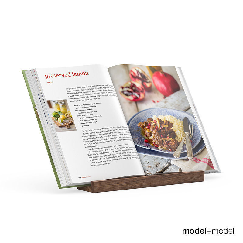 kitchen books with book stand 3d model max obj fbx kitchen books with book stand 3d model max obj fbx