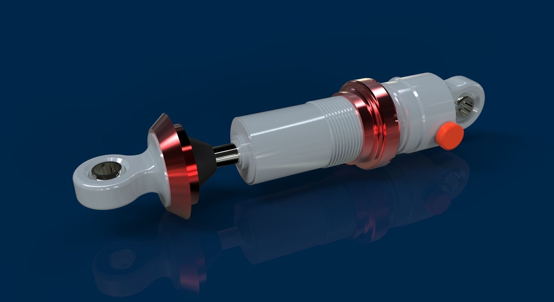 Avo Damper free 3D model CGTrader