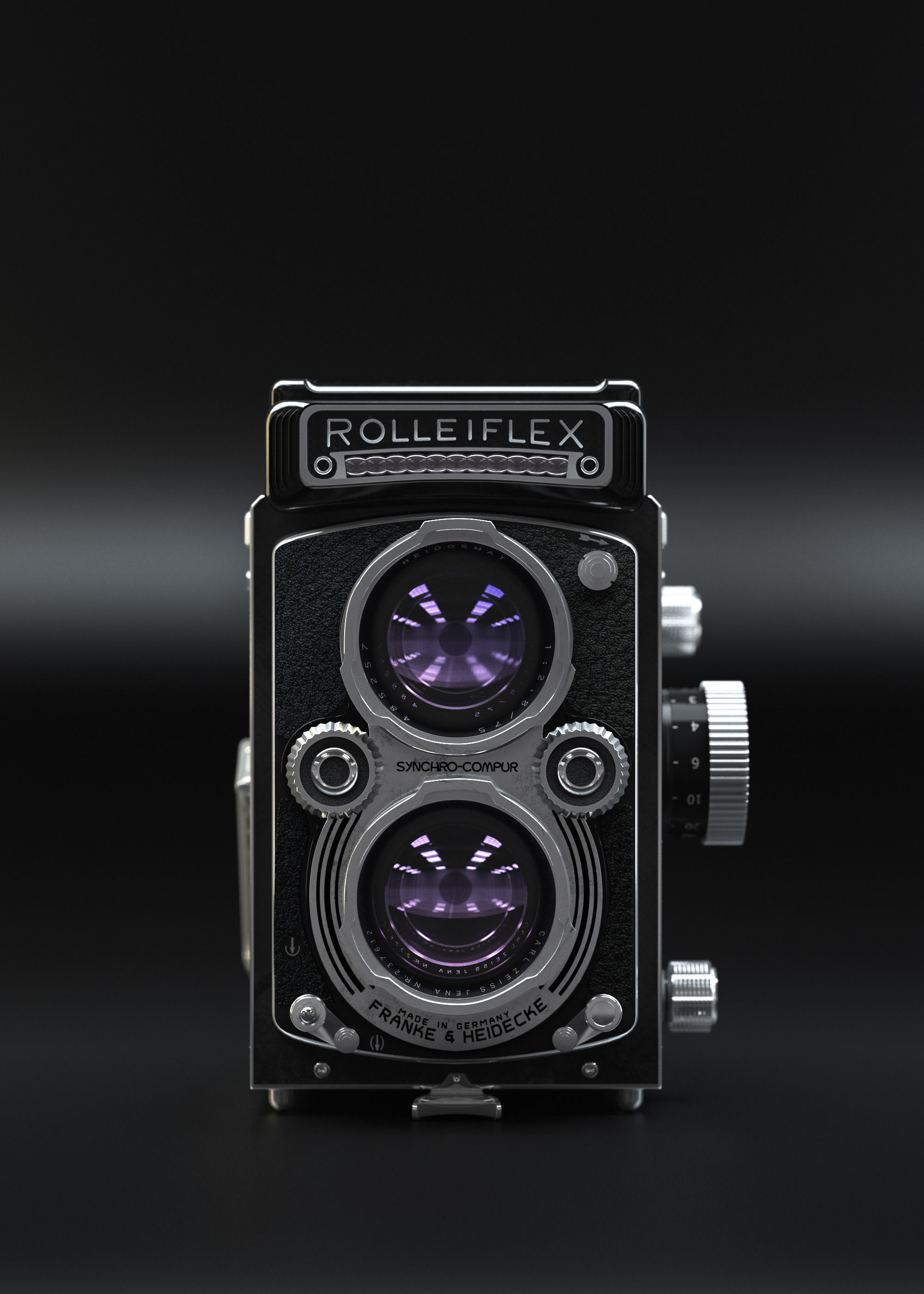 Rolleiflex camera retro