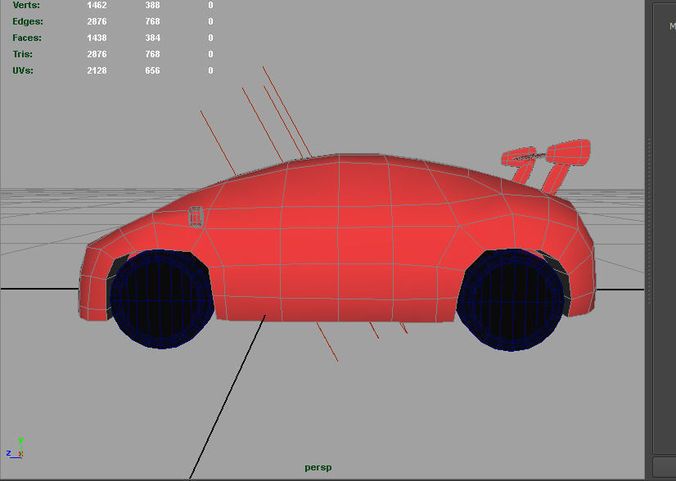 Car Paper Cut Out 3D Model OBJ MA MB MTL - CGTrader.com