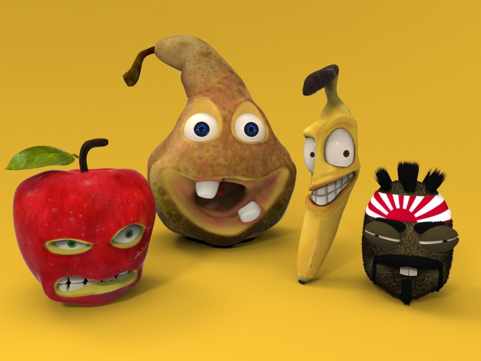 Funny Fruits