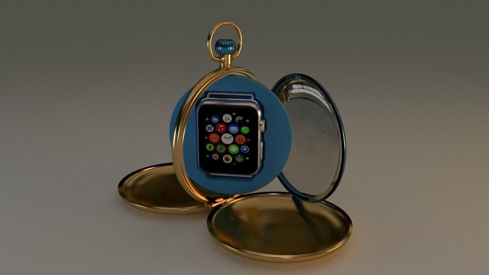 Pocket Watch free 3D model 3D printable | CGTrader
