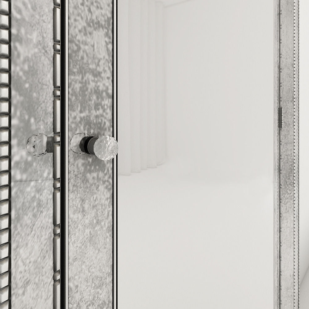 Hooker Furniture Melange Glamour Floor Mirror 3D model CGTrader