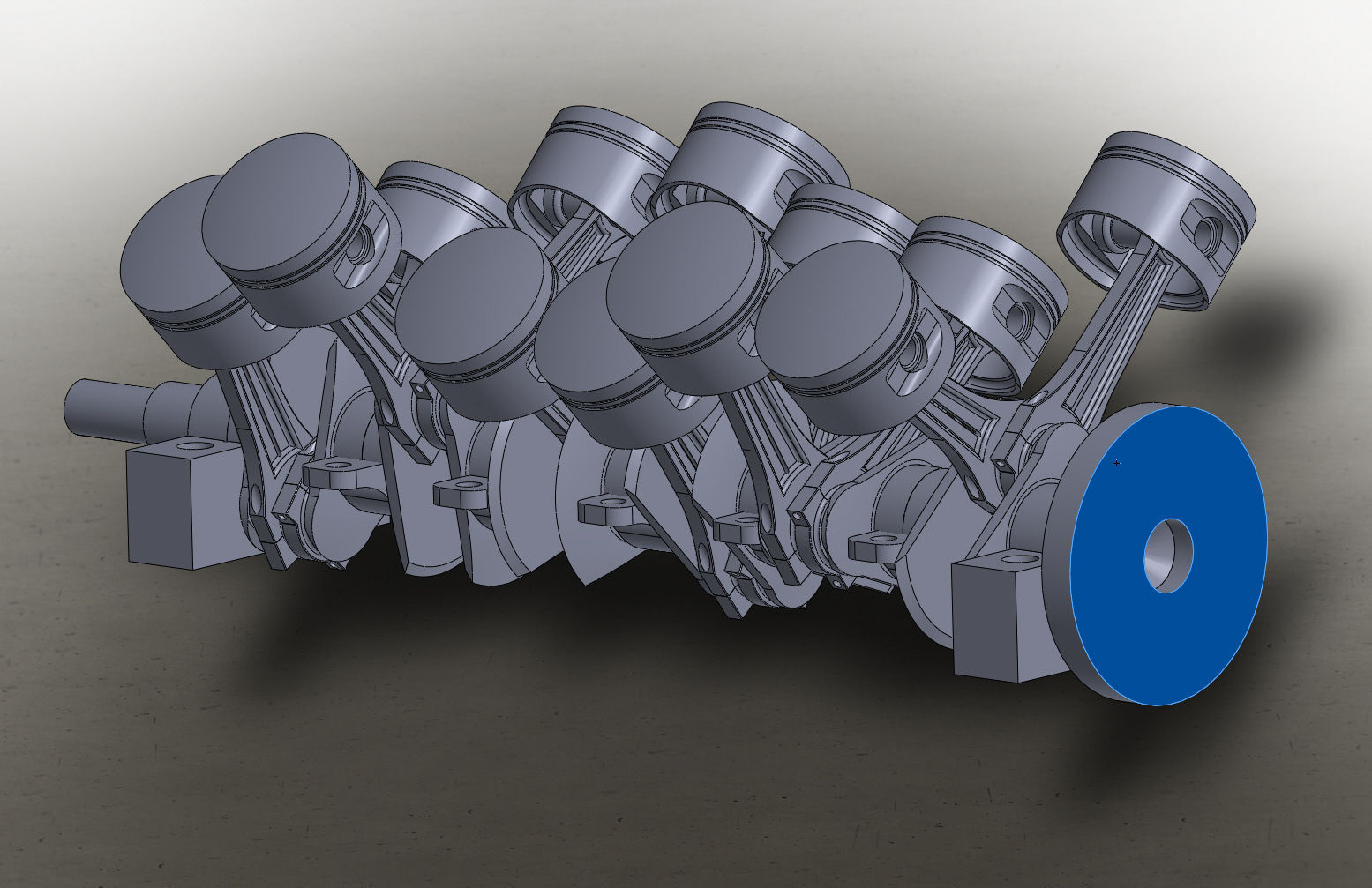 Engine Assembly free 3D model | CGTrader