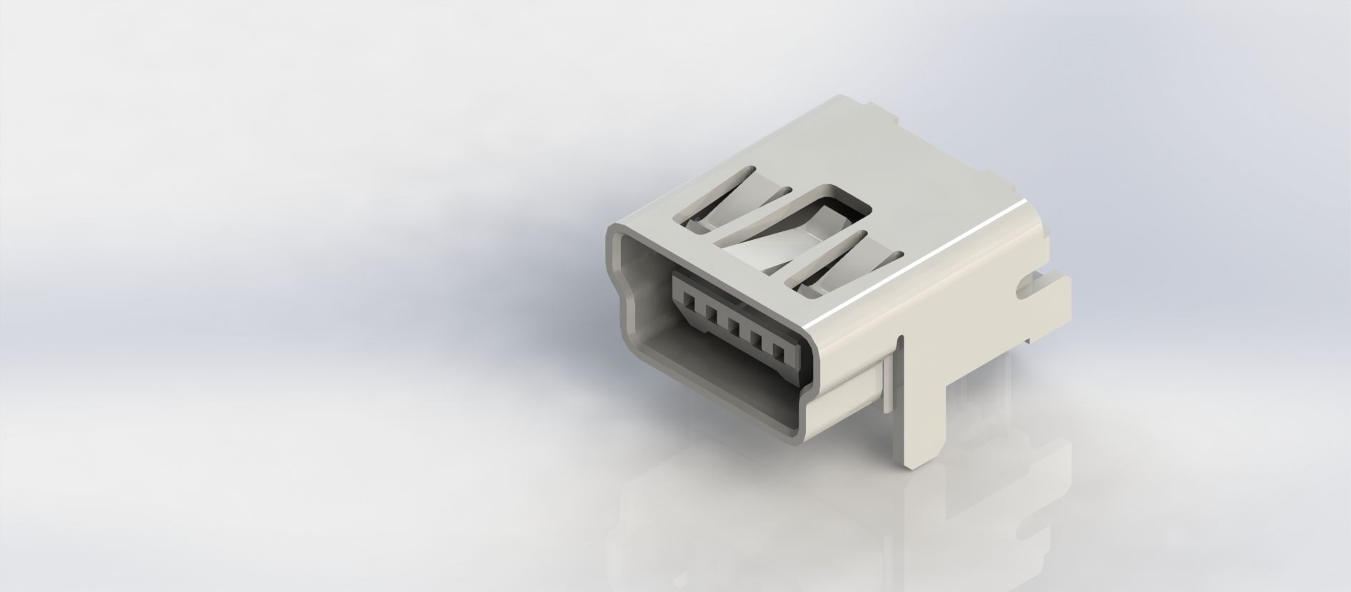 MiniUSB Tipe B Free 3D print model