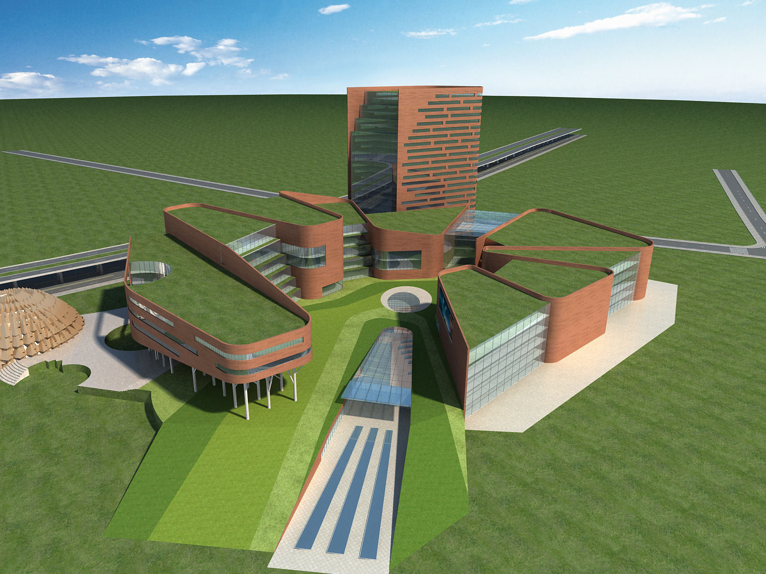 Architecture 3D model