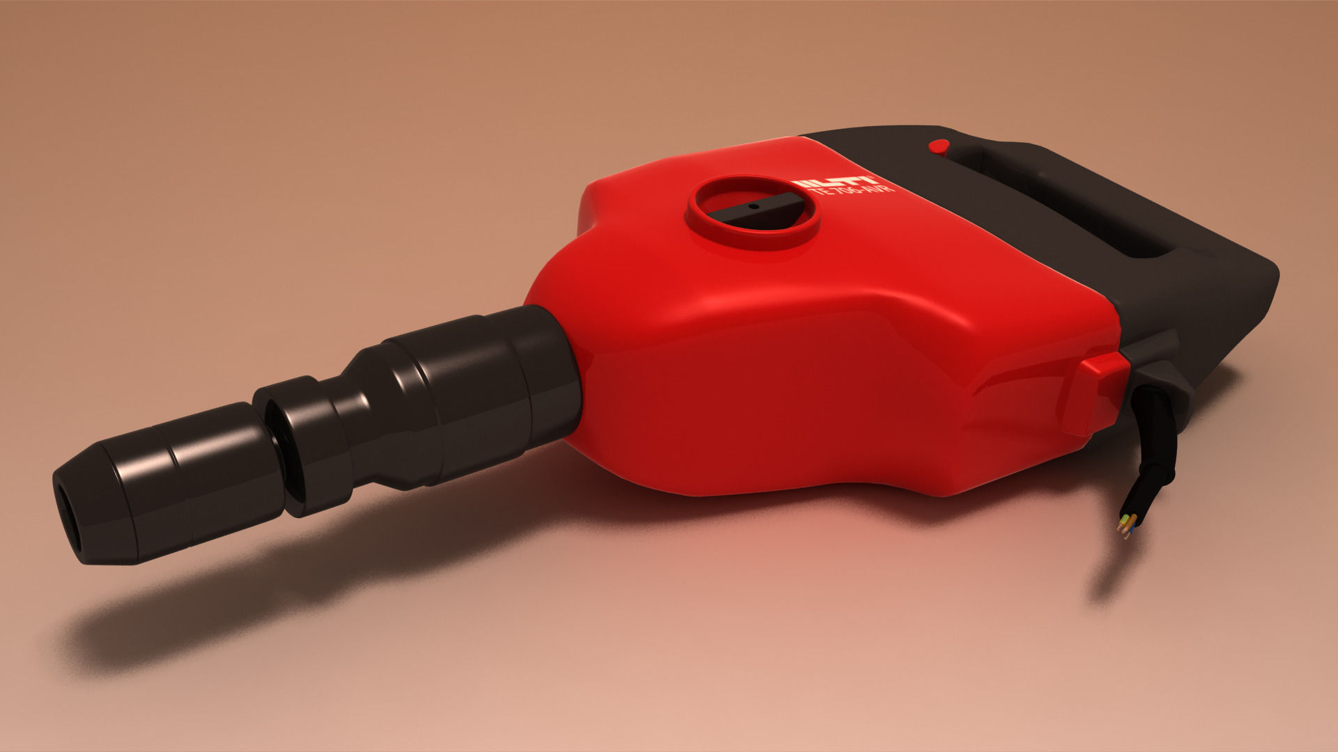 3D model Hilti TE 706 Chipping hammer CGTrader