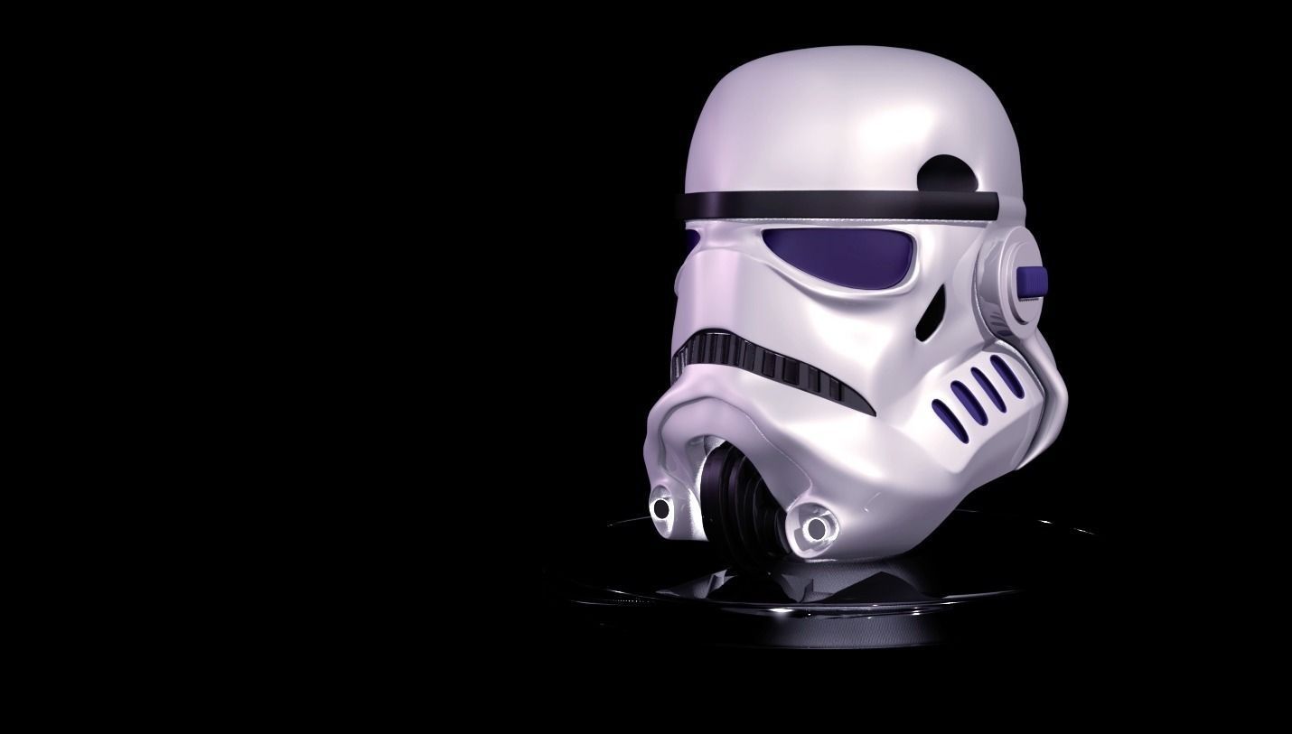 3d model stormtrooper helmet