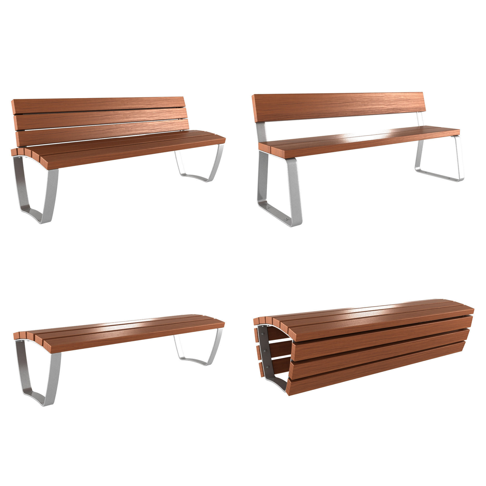 Bench Modern Modern Outdoor Patio Bench Ben Halston - Modern Bench Collection D Model Max Obj Ds Fbx Mtl bench modern modern outdoor patio bench ben halston - modern bench collection d model max obj ds fbx mtl