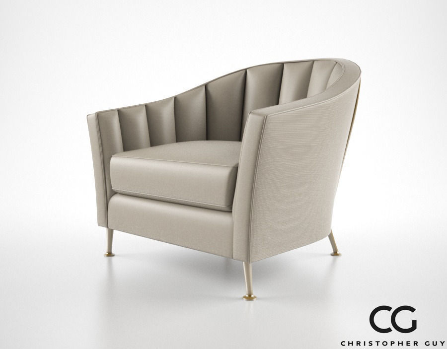 Christopher Armchair christopher alexandrine armchair 3d model max obj fbx Christopher Armchair christopher alexandrine armchair 3d model max obj fbx
