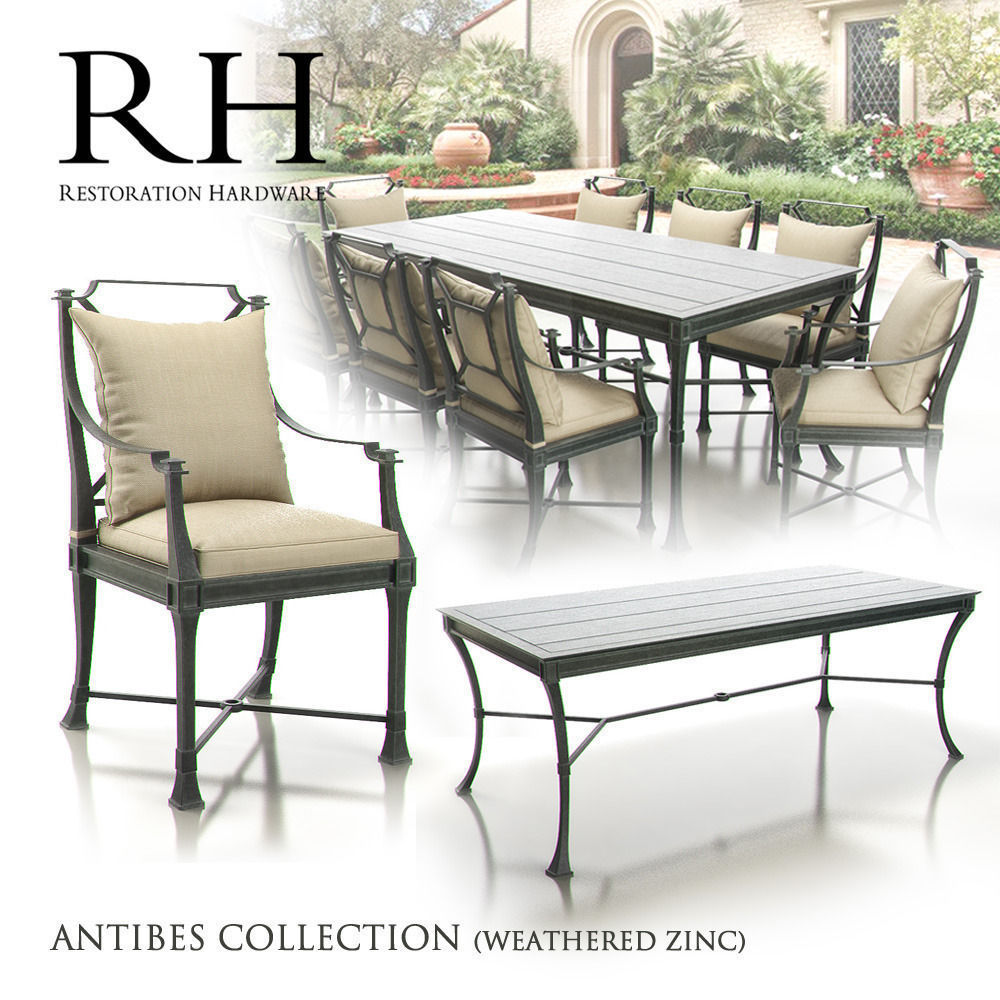 Restoration Hardware - Antibes Collection 3D model MAX Restoration Hardware - Antibes Collection 3D model MAX