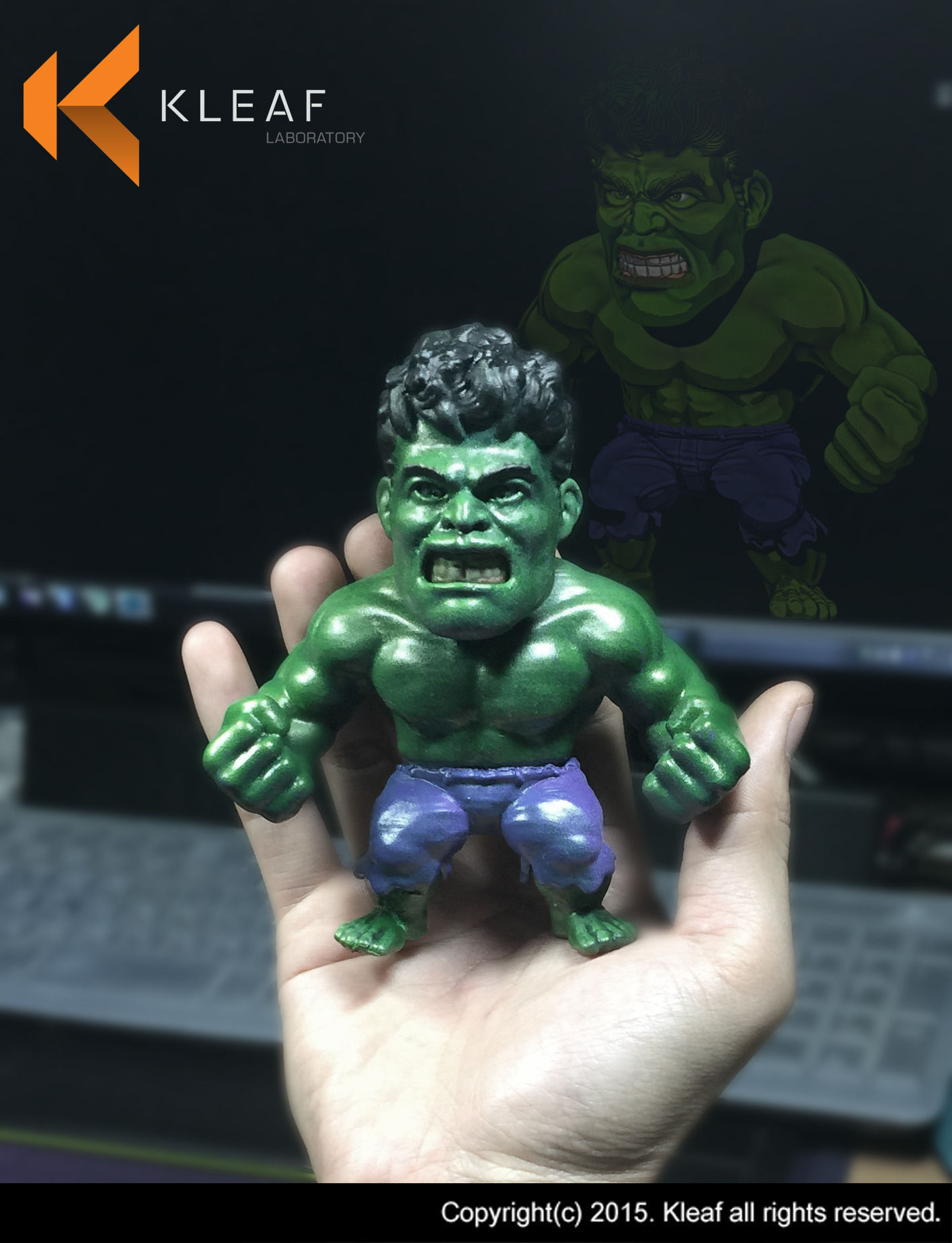 Hulk 3D Printing