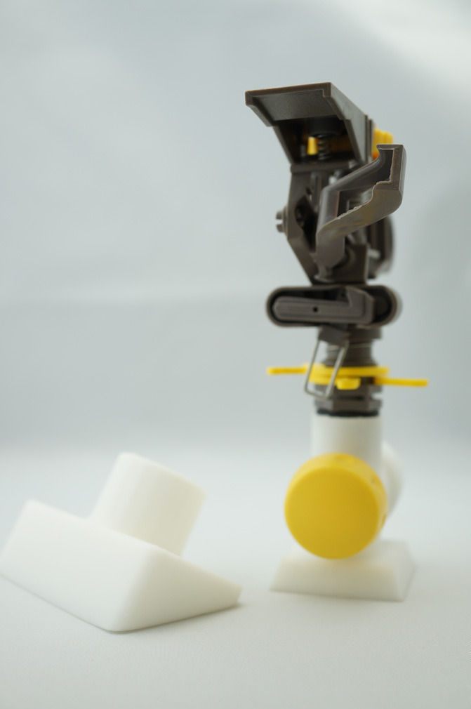 Sprinkler Tripod Adapter Bundle With 3D Printer Source Files free 3D