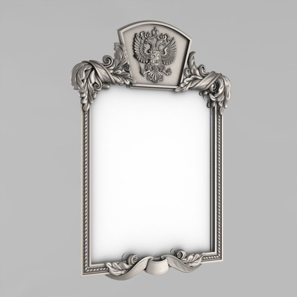 Frame for the mirror