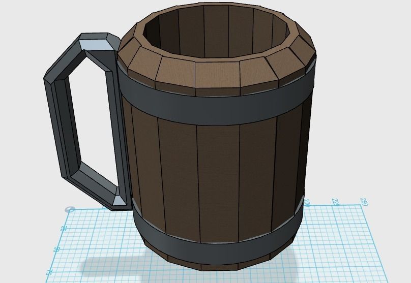 Tankard 3D print model