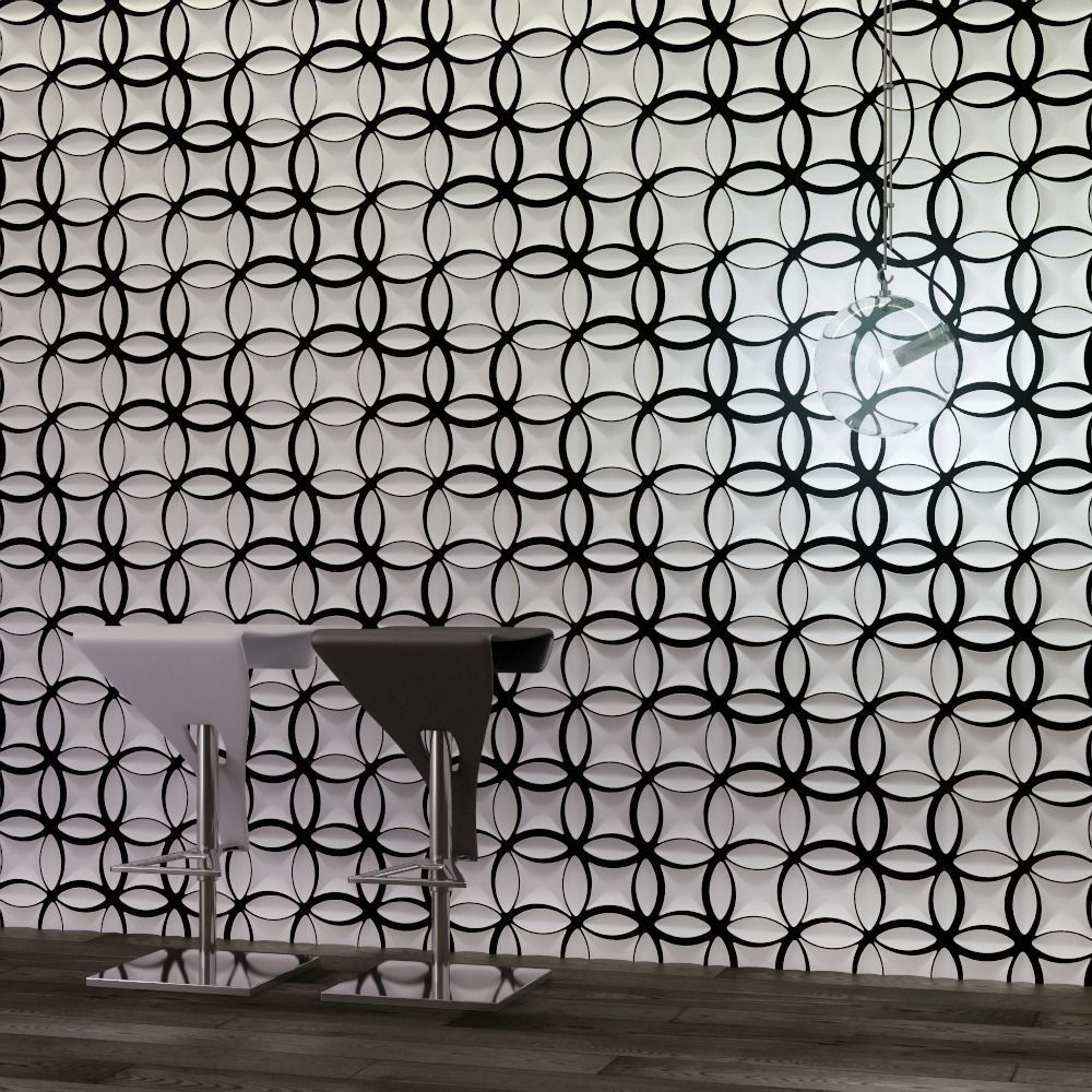 3d panel circles