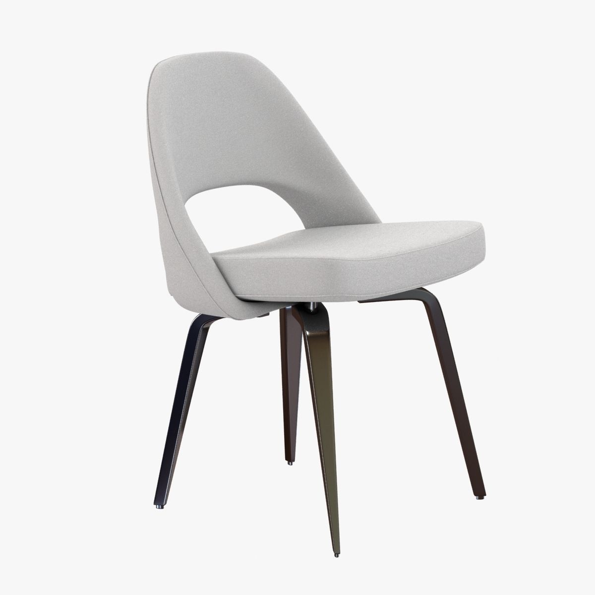 3d model saarinen executive side chair cgtrader