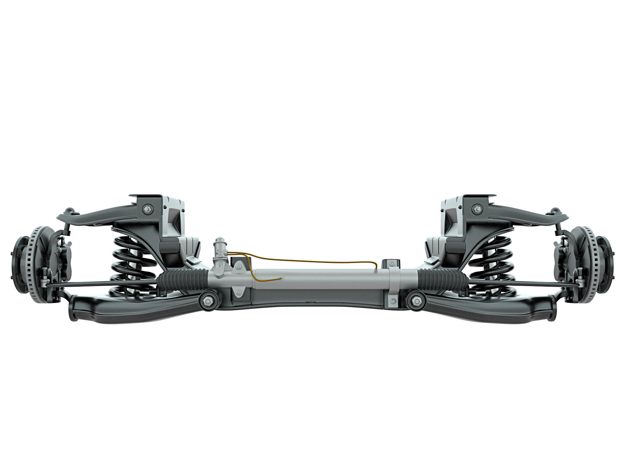 suspension 3D model MAX OBJ FBX