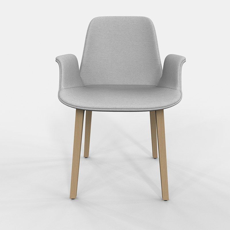 Chair Poliform Ventura 3D model CGTrader