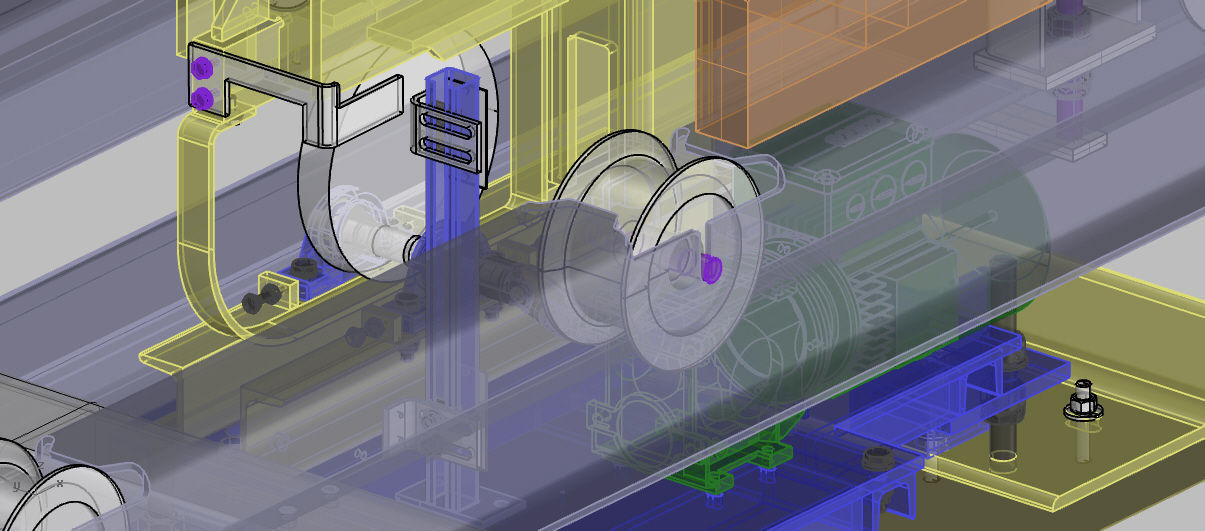 CONVEYOR AUTO MOVIL CHASIS Free 3D model