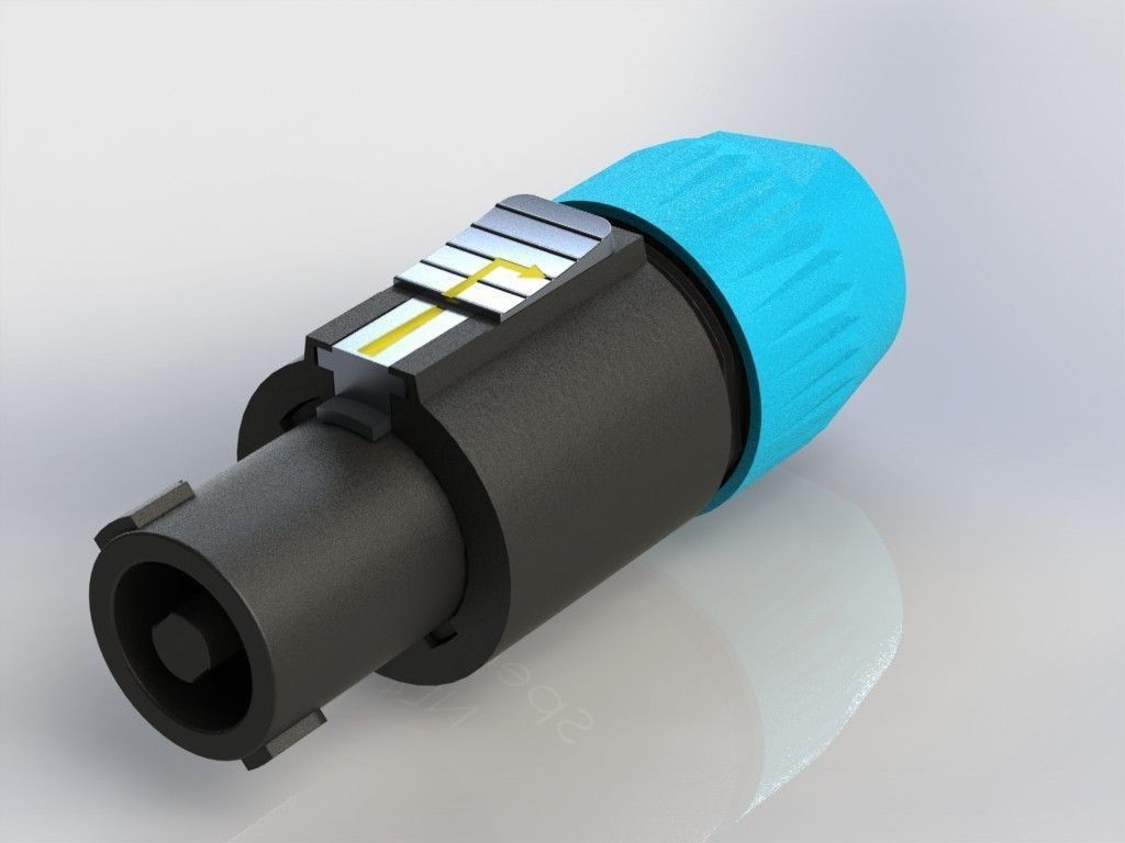 Speakon - Audio Speaker Twist Connector