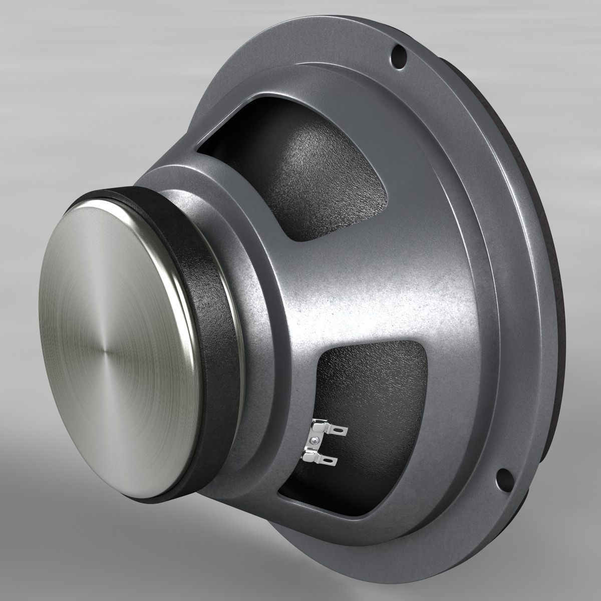 Realistic Audio Speaker 3D model CGTrader