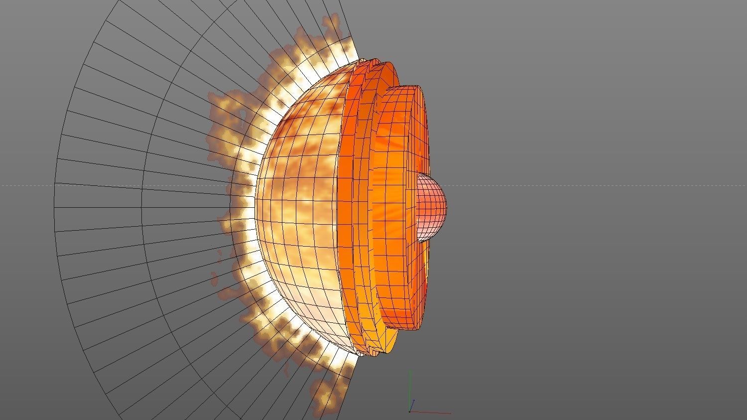 animated sun v01 3d model cgtrader animated sun