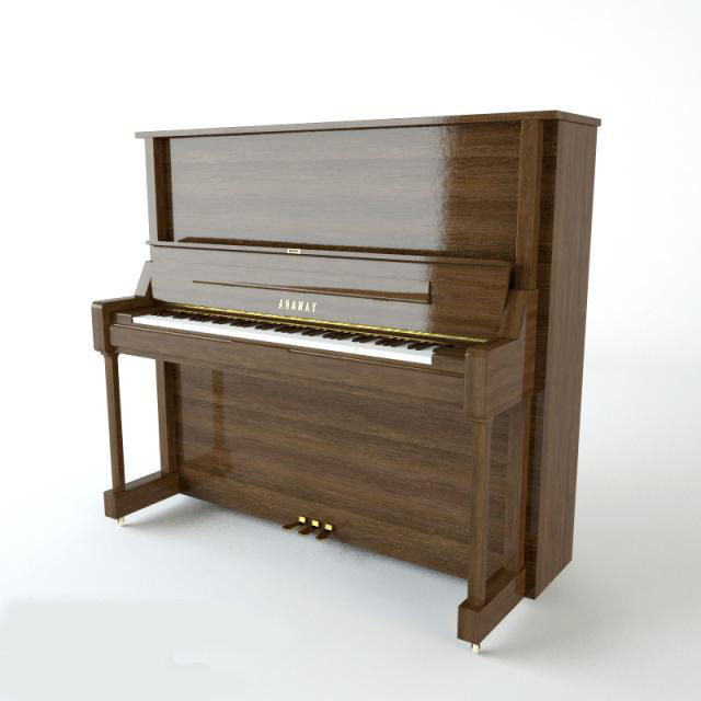 Piano 3D model