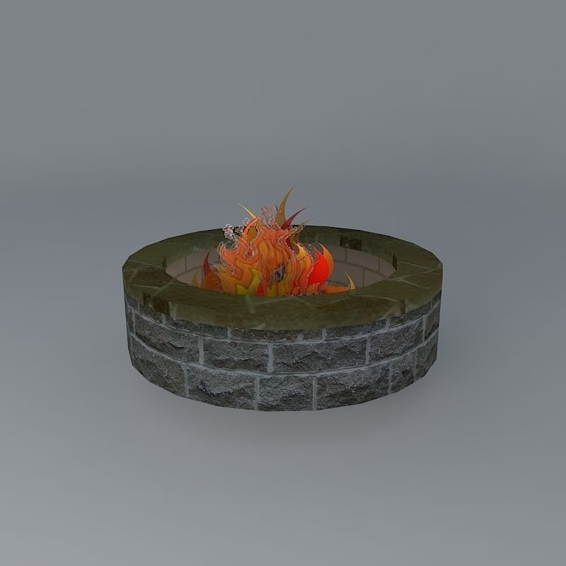 Fire Pit 3d Model Free